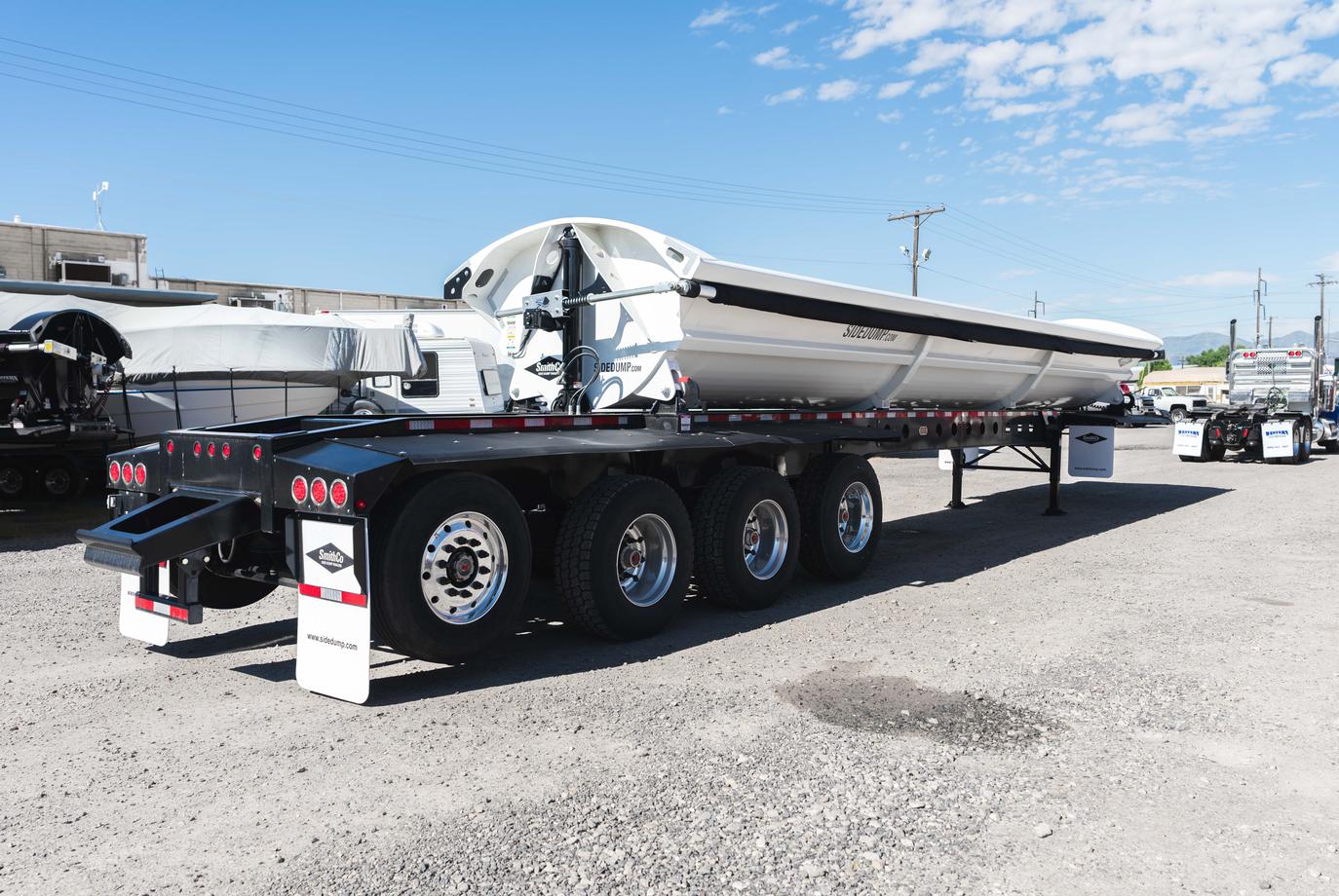 NEW SMITHCO SX4 SIDE DUMP TRAILER