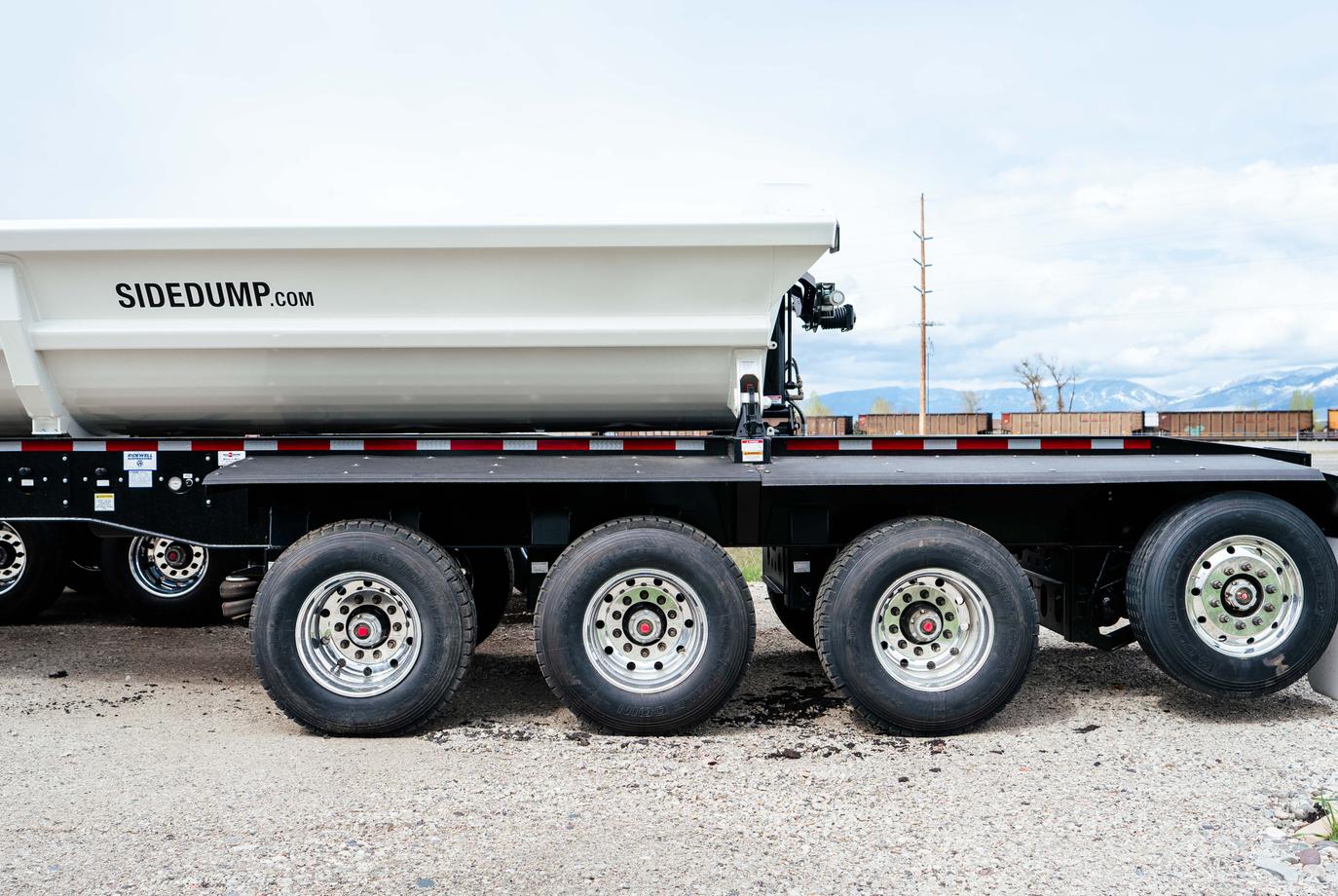 SMITHCO SX4-49-36 TRAILER W/ 4TH AXLE STEERABLE/LIFTABLE