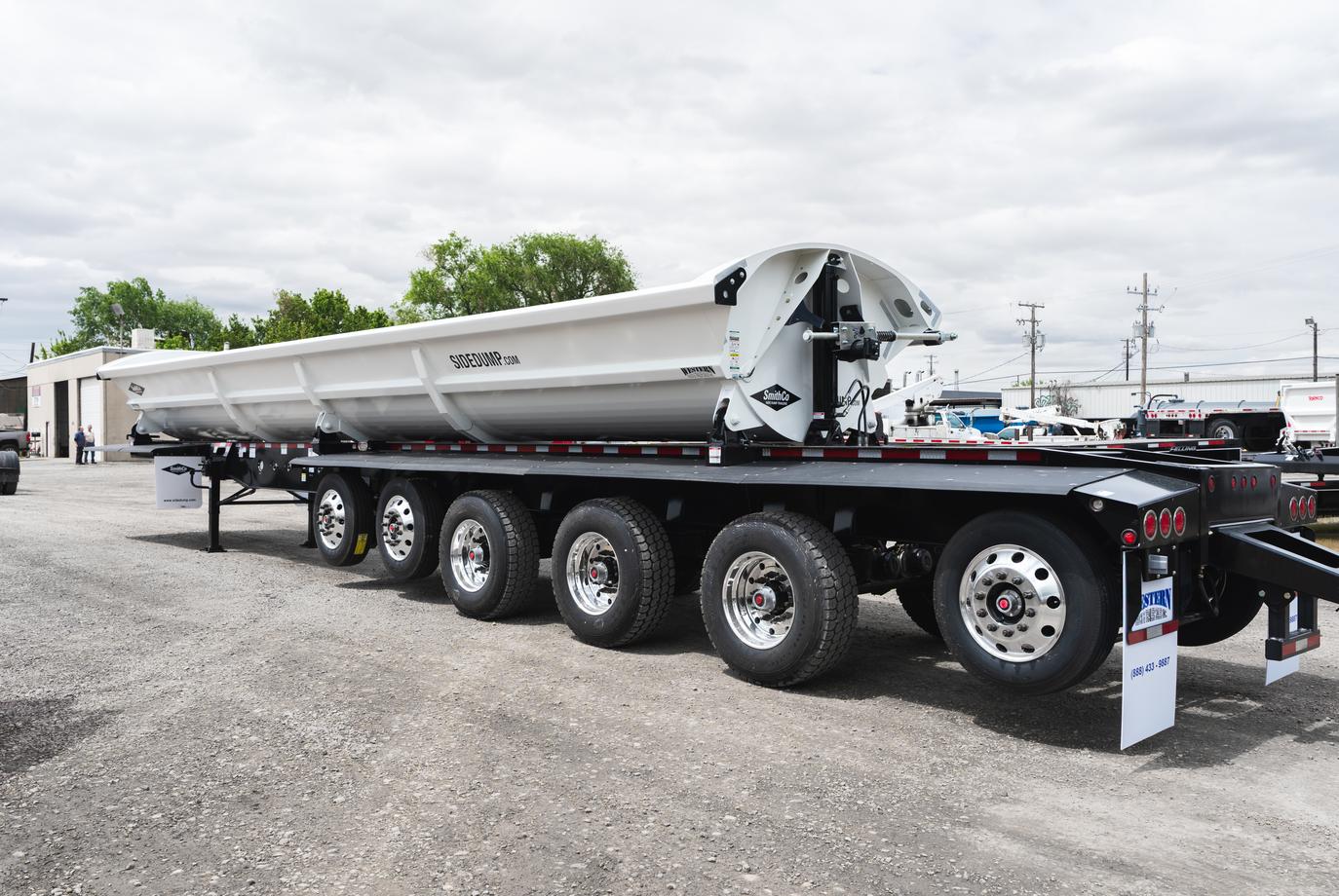 SMITHCO 6 AXLE SIDE DUMP TRAILER