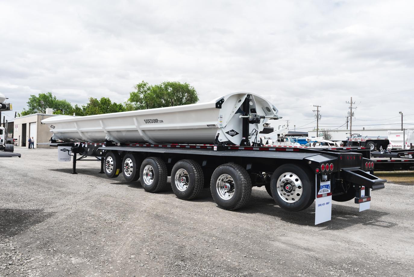 SMITHCO 6 AXLE SIDE DUMP TRAILER