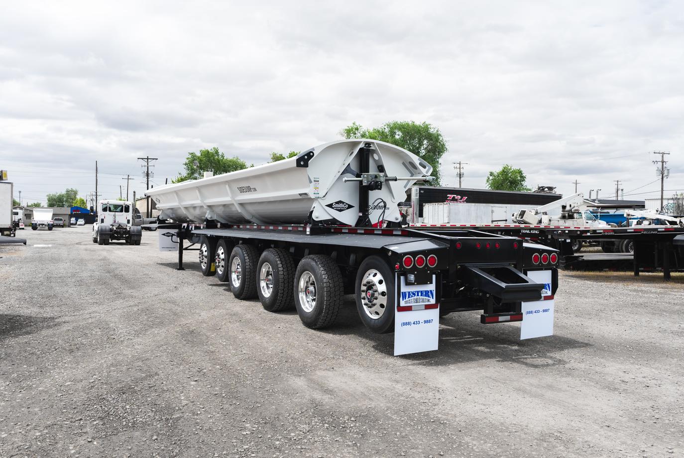 SMITHCO 6 AXLE SIDE DUMP TRAILER