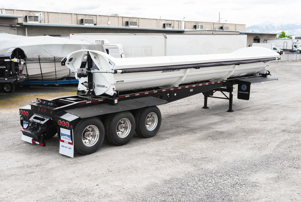 SMITHCO 3 AXLE SIDE DUMP TRAILER