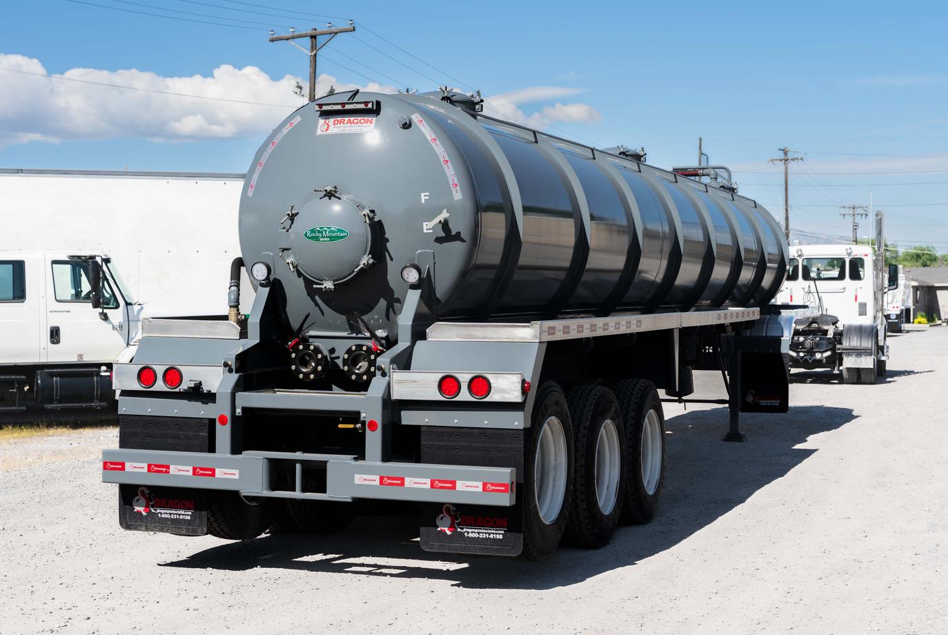 165 BBL 3 AXLE STEEL NON CODE VACUUM TRAILER