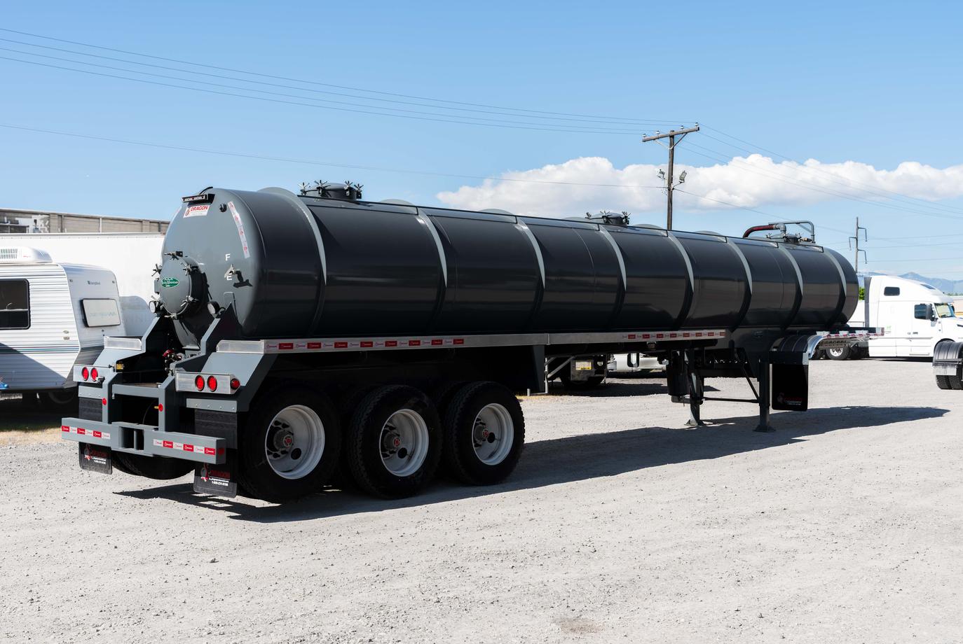 165 BBL 3 AXLE STEEL NON CODE VACUUM TRAILER