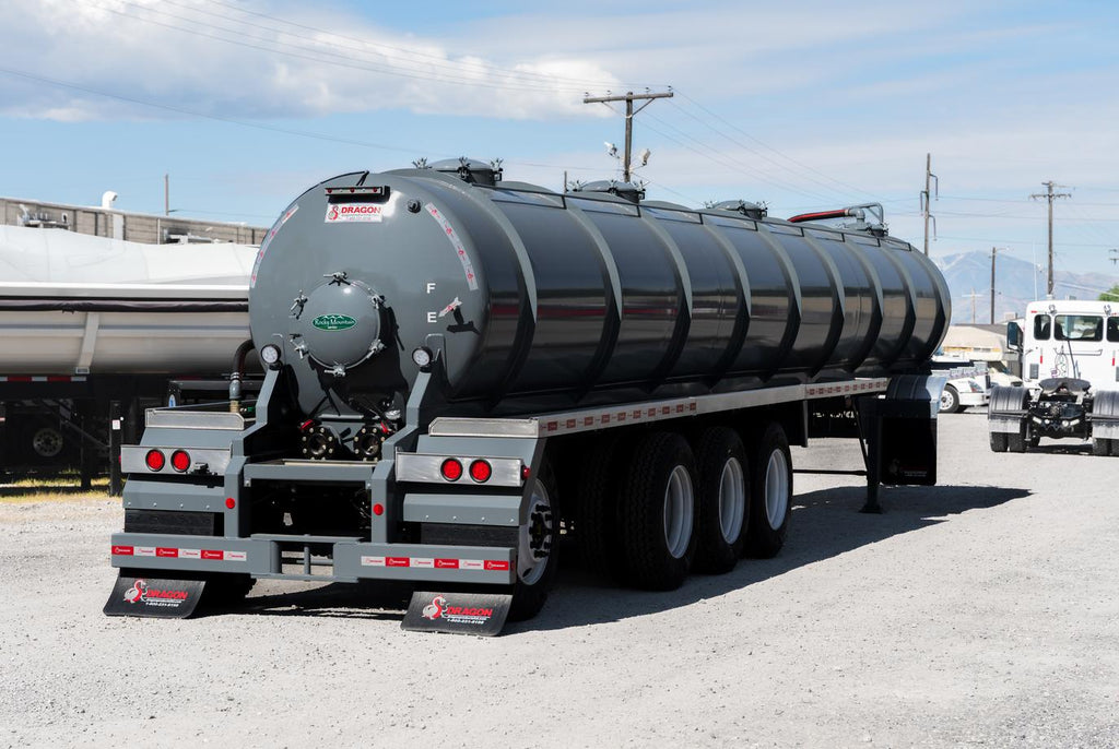 185 BBL 4 AXLE STEEL NON CODE VACUUM TRAILER