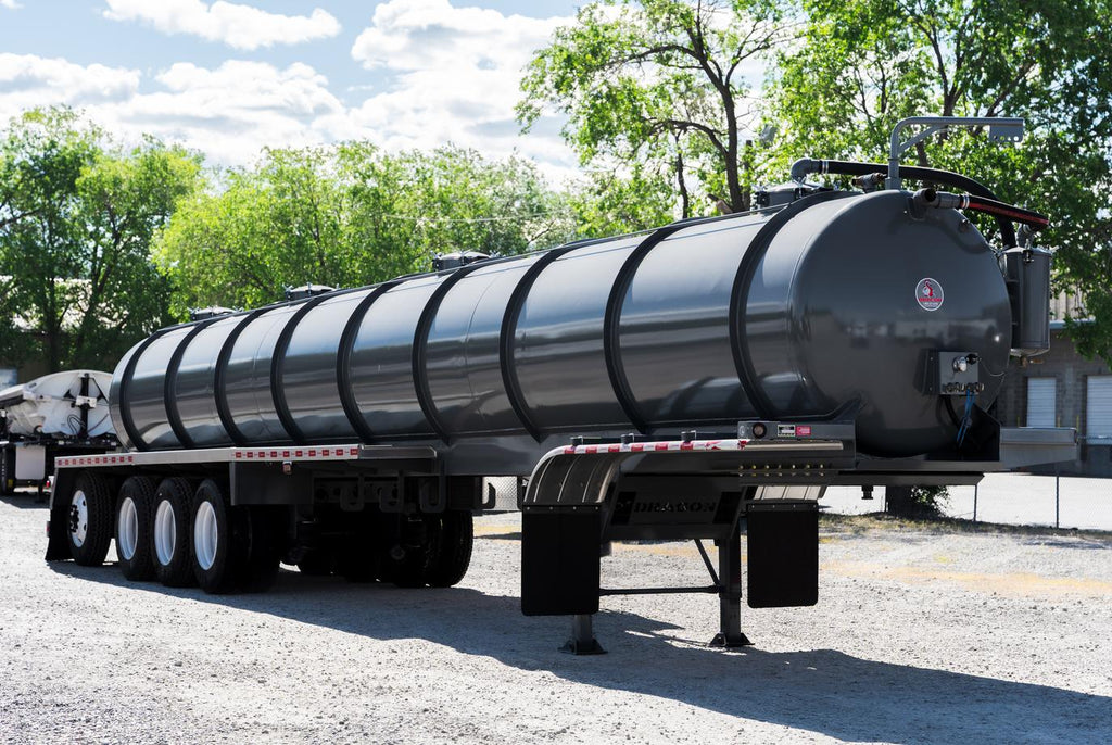 185 BBL 4 AXLE STEEL NON CODE VACUUM TRAILER