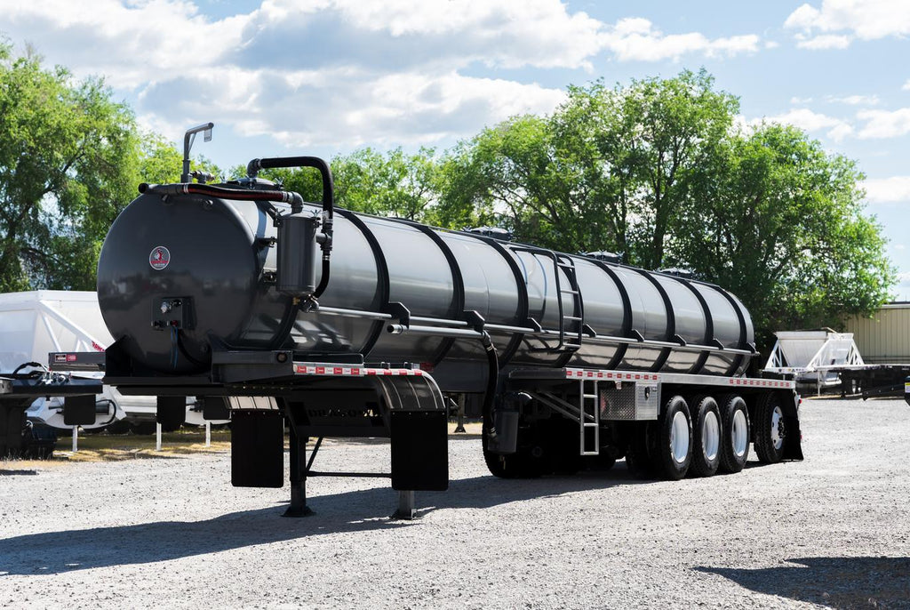 185 BBL 4 AXLE STEEL NON CODE VACUUM TRAILER
