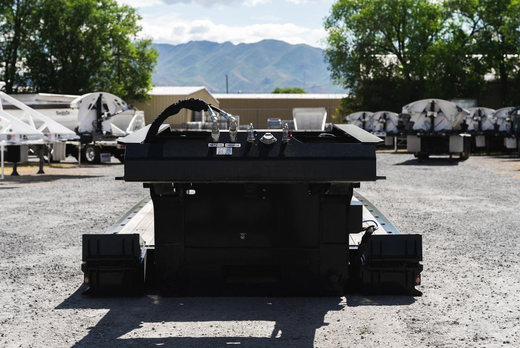 10' Wide 55 Alpha Ton Lowboy Trailer