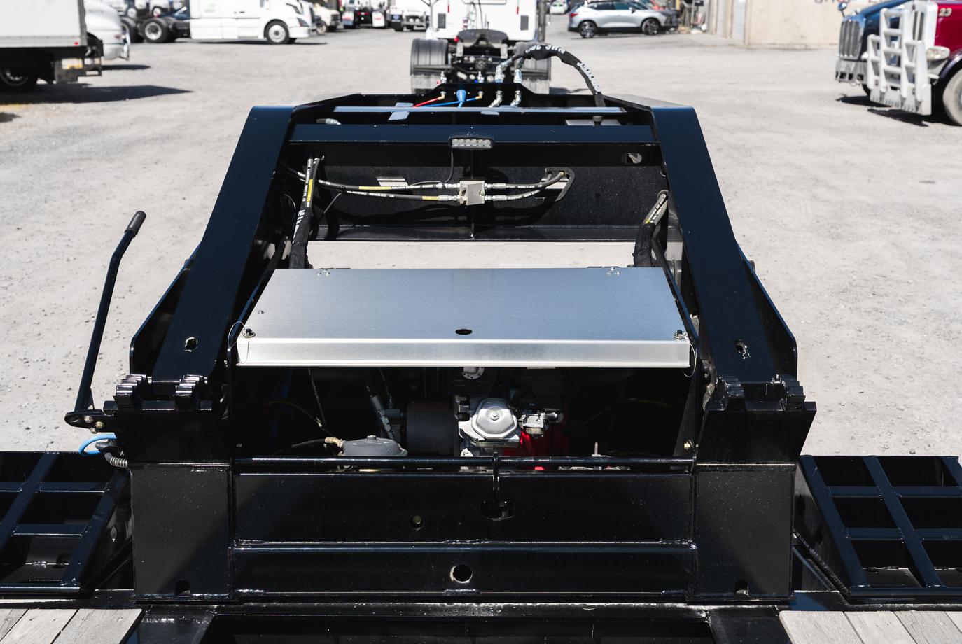 10' Wide 55 Alpha Ton Lowboy Trailer