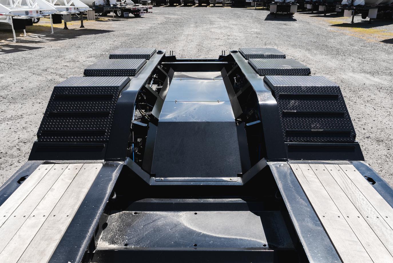 10' Wide 55 Alpha Ton Lowboy Trailer
