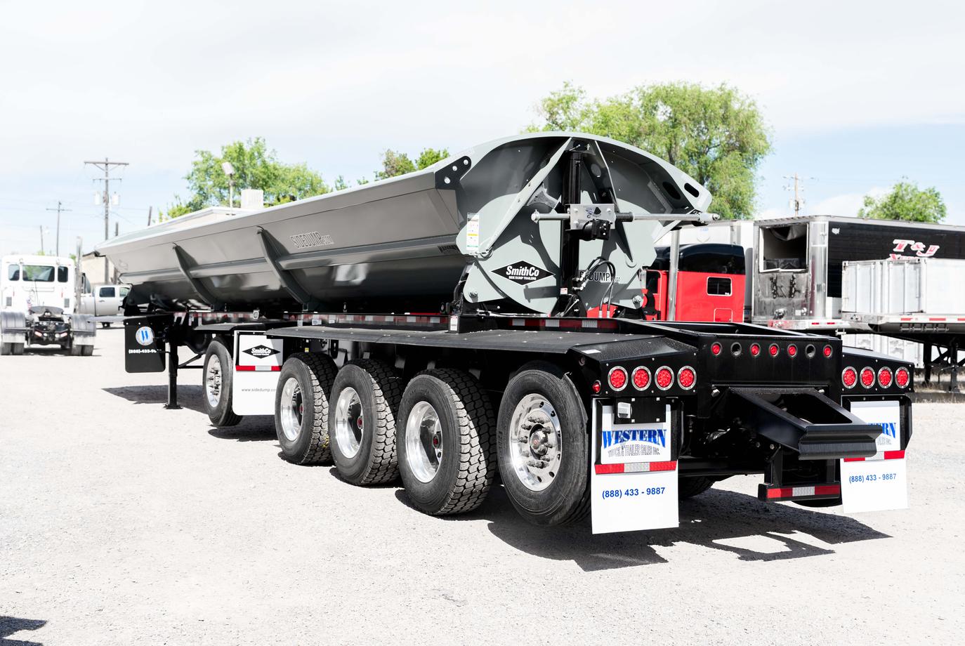 SMITHCO 5 AXLE SIDE DUMP TRAILER