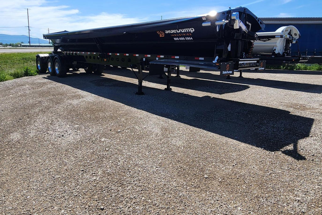 New SDI Tri-Axle Side Dump Trailer